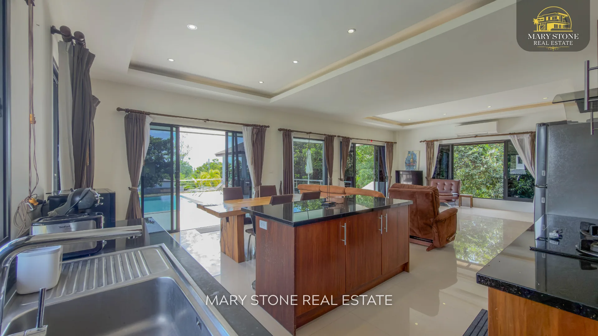 Villa Sandrine – Three-Bedroom Private Pool Villa with Sunset Views in Bang Rak - photo 24